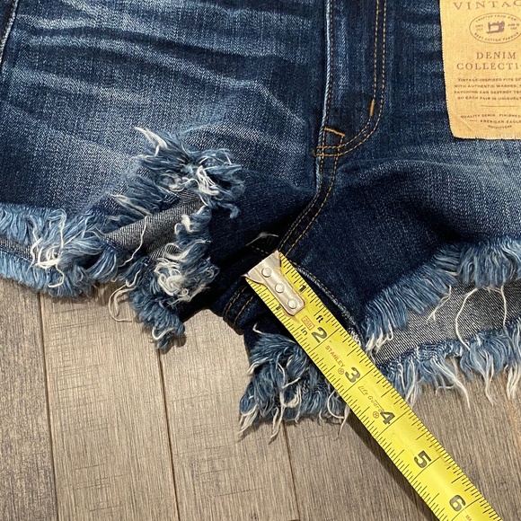 NWT American Eagle Outfitters Vintage Hi-Rise Festival Jean Shorts - Picture 9 of 9